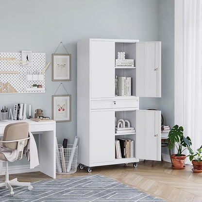 MIIIKO Metal Storage Cabinet