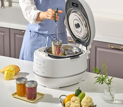 Cuchen CRT-RPD1010IEWUS: 10 person serving | Expertly Crafted Rice, Canning and