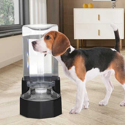 Sfozstra Large Dog Water Dispenser: 8L Large Capacity Gravity Water Feeder