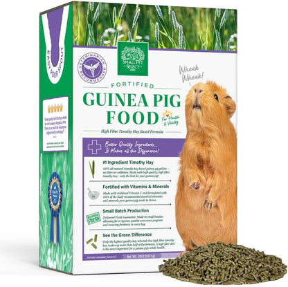 Small Pet Select Guinea Pig Food Pellets, 20 Lb.