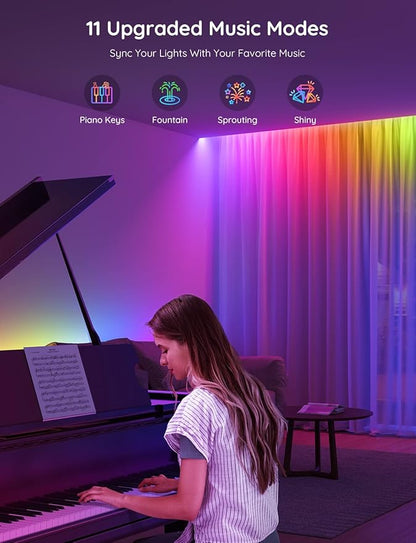 Govee RGBIC LED Strip Lights, 65.6ft Smart LED Lights
