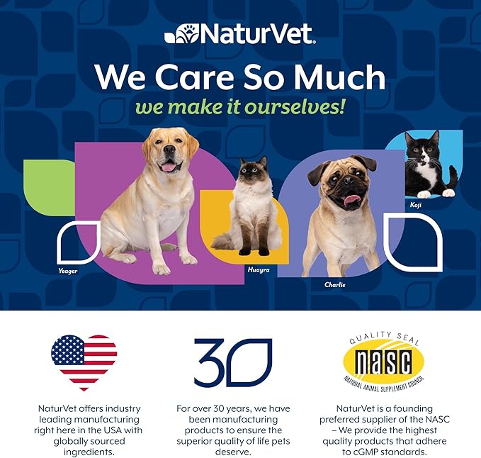 NaturVet Quiet Moments Plus Hemp Calming Aid Soft Chews for Dogs, Count of 60, 60 CT