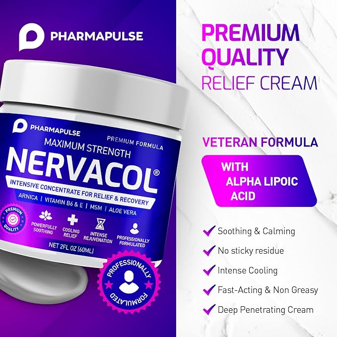 Pharmapulse Neuropathy Cream – Maximum Strength