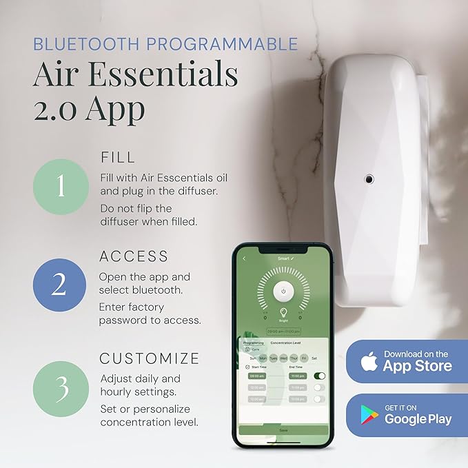 Air Esscentials The Diamond Gift Set, Pet-Preffered Smart Scent Air Machine