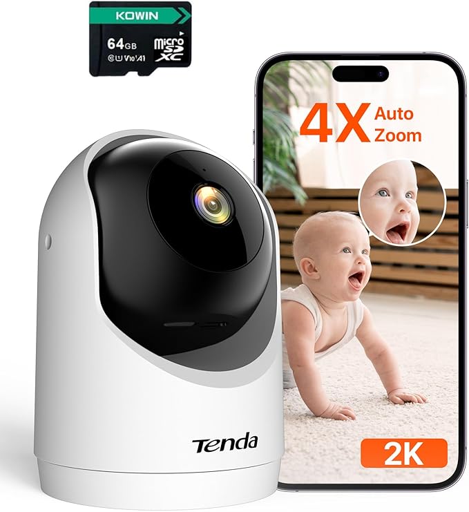 Tenda 2K Indoor Security Camera