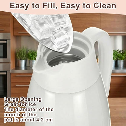 Norme 2 Pcs Thermal Coffee Carafe Insulated Stainless Steel Coffee Carafe