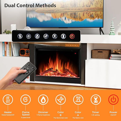 59" Electric Fireplace TV Stand