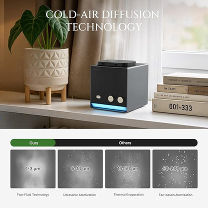 Smart Waterless Essential Oil Diffuser