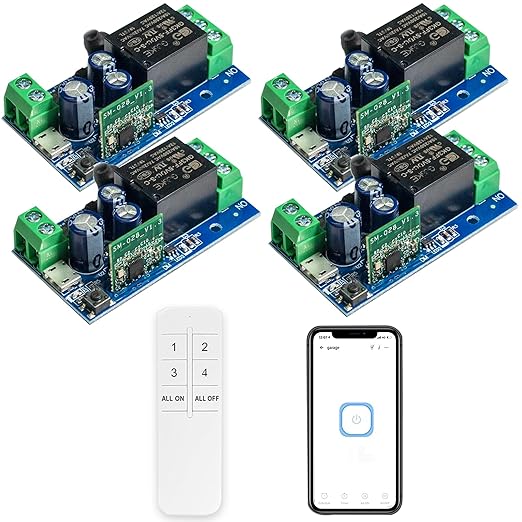 Ewelink WiFi Wireless Smart Relay Module USB 5v 1 Channel Inching Selflock
