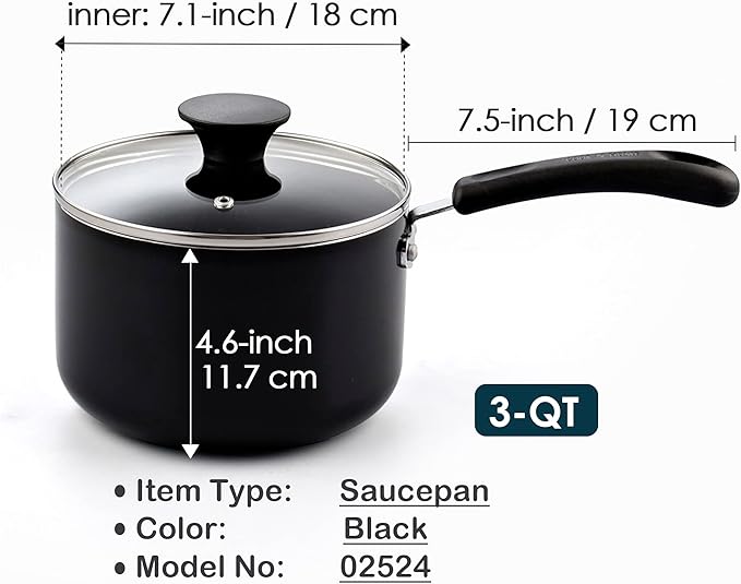 Cook N Home Nonstick Sauce Pan
