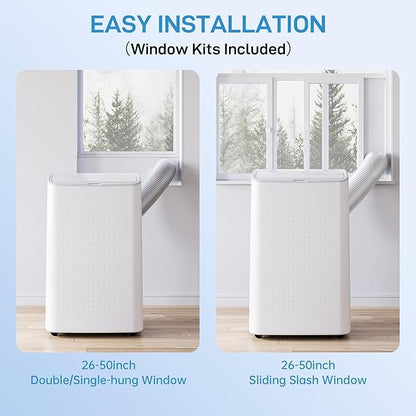 Portable Air Conditioners, 14000 BTU Cooling Capacity