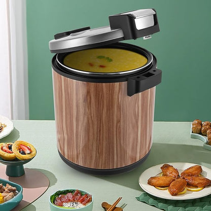 DNYSYSJ 6 Gallon Commercial Rice Steamer Cabinet, 23l Electric Rice Warmer
