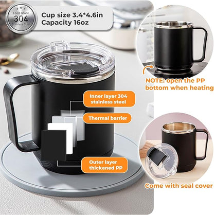 Coffee Mug Warmer Set for Desk