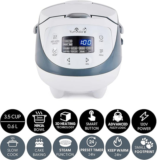 Yum Asia Panda Mini Rice Cooker