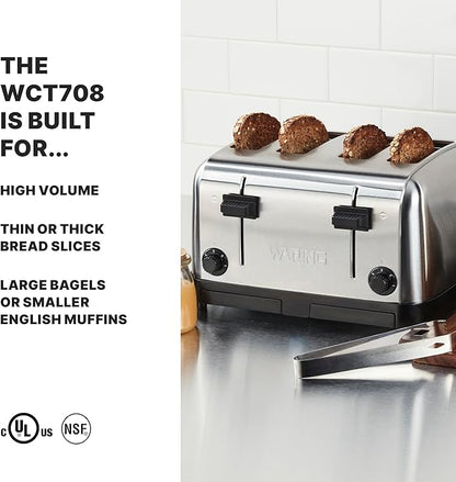 Waring Four-Compartment Pop-Up Toaster