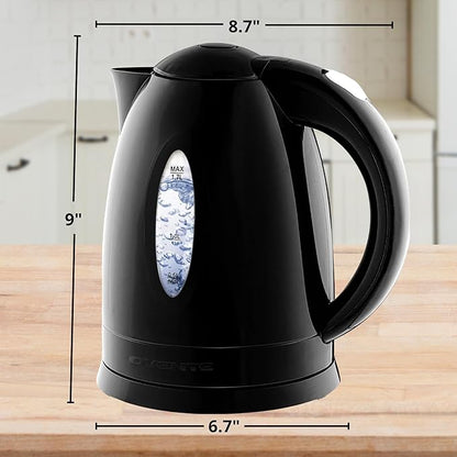 OVENTE Electric Kettle, 1.7L Fast Boiling Water Heater