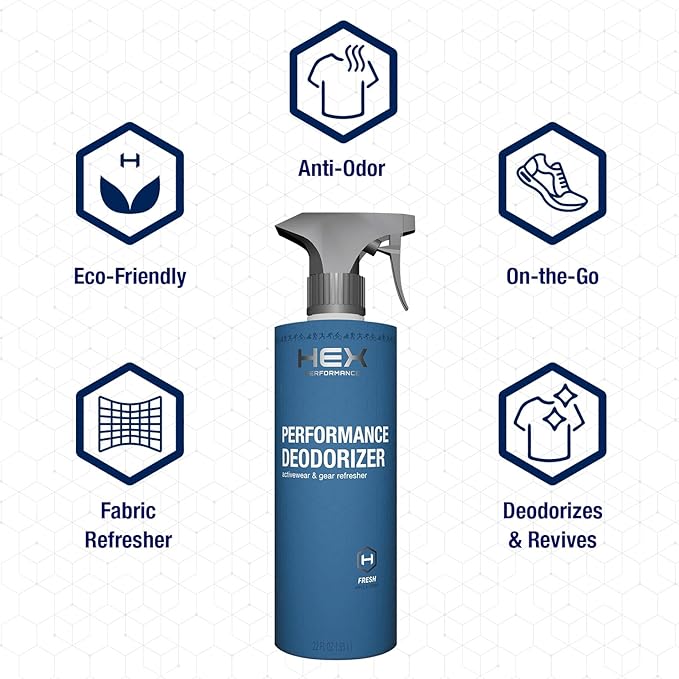 HEX Performance Deodorizing Spray, 22oz
