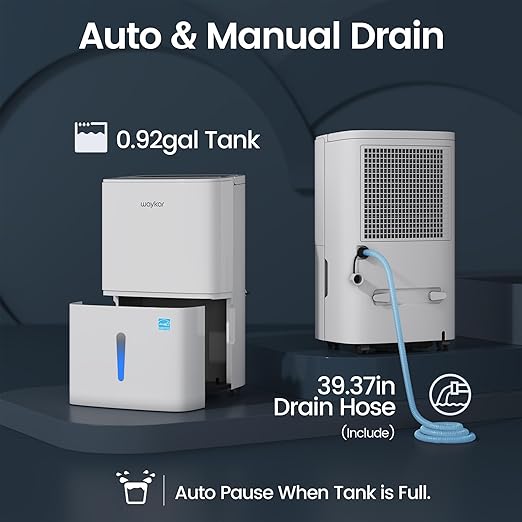 Waykar Max 80 Pint/D Energy Star Home Dehumidifier