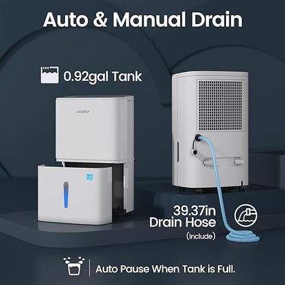 Waykar Max 80 Pint/D Energy Star Home Dehumidifier