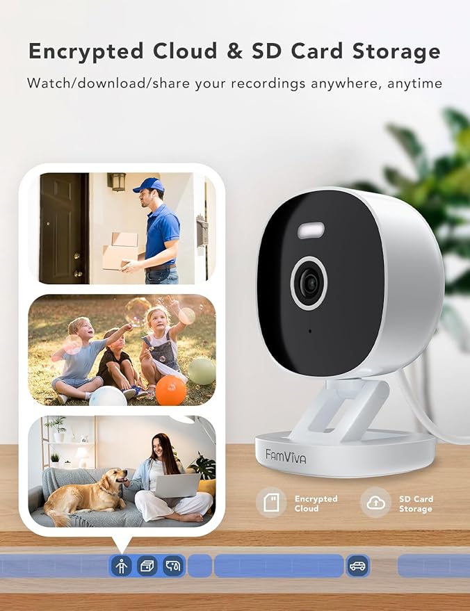 2K Security Camera, Outdoor/Indoor