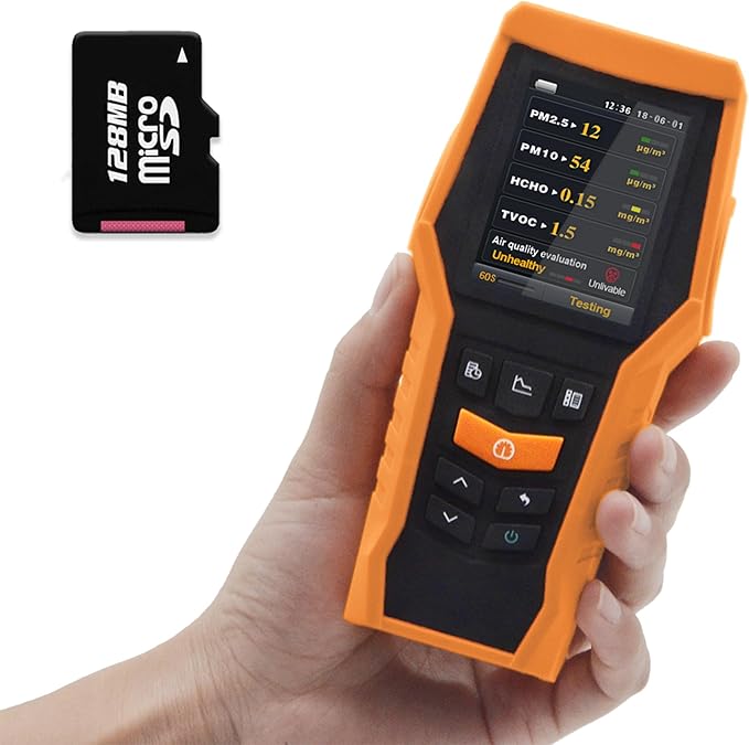 BLATN Smart Air Quality Meter Indoor 11-in-1 Air Monitor PM1.0 PM2.5 PM10 Dust