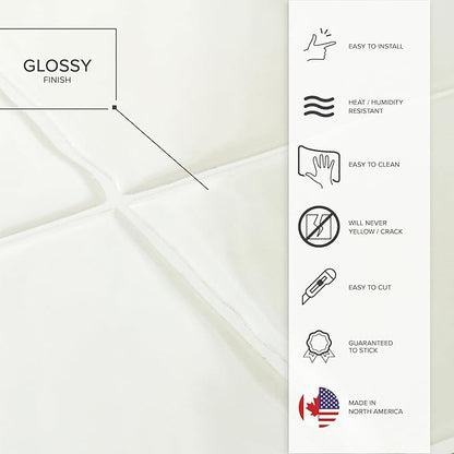 SMART TILES Peel and Stick Backsplash