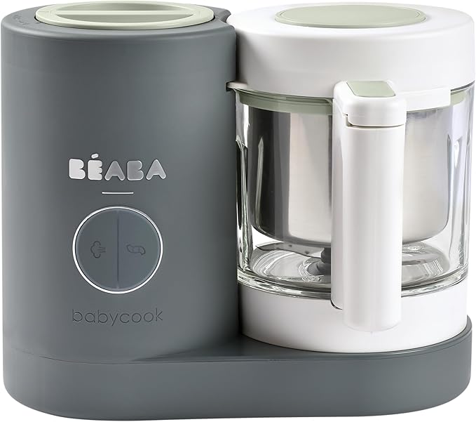 BEABA Babycook Neo Baby Food Maker | Non-Toxic Glass & Stainless Steel |