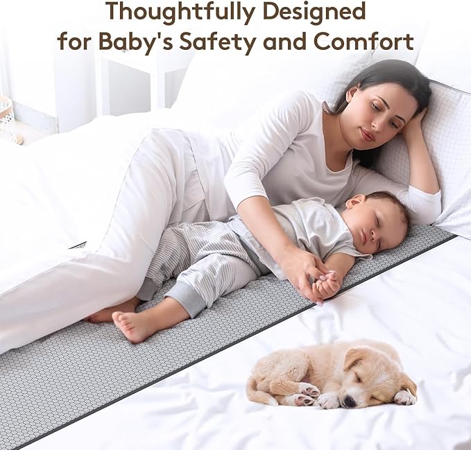 XKETA Graphene Grounding Mat for Bed: Indoor Earth Therapy for Better Sleep & Energy Boost – Conductive Sleep Pad with Grounded Benefits – Wellness Gift Kit for Women (Queen)