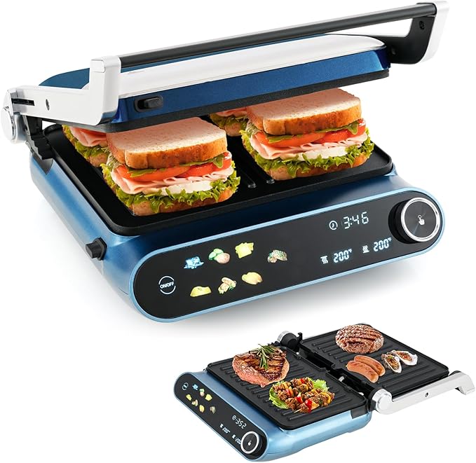 Giantex Panini Press Sandwich Maker, Electric Indoor Grill