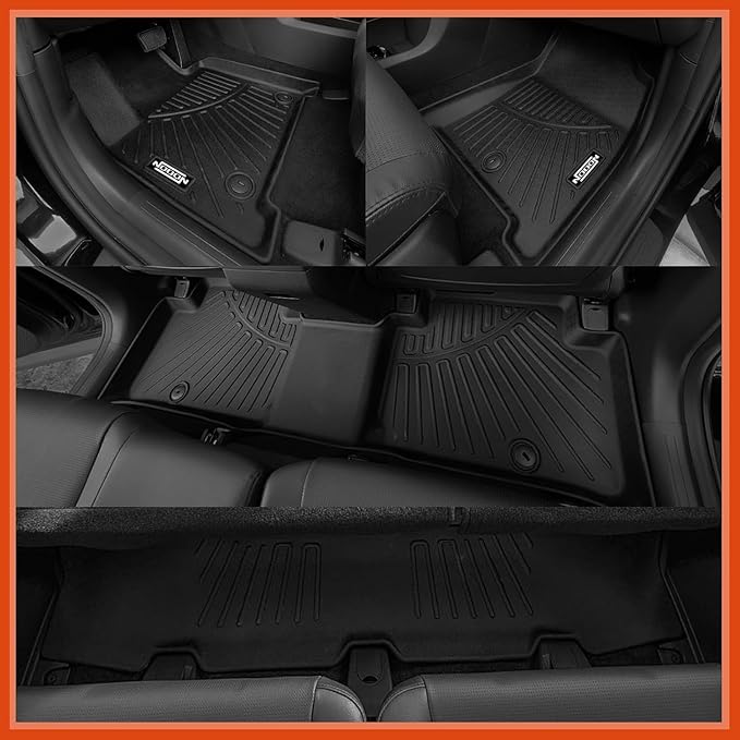 All Weather Floor Mats for 2016-2020 Kia Optima/2015-2019 Hyundai Sonata Floor Mats & Trunk Mat for Kia Optima Floor Liner Cargo Mats Odorless Accessories Anti-Slip Floor Liner
