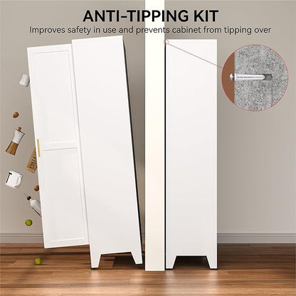 COFaR 61" Tall Pantry Cabinet