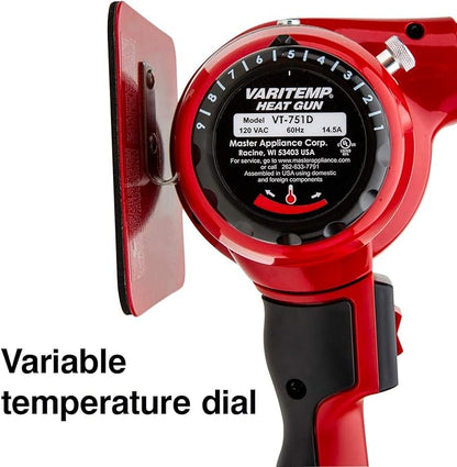 Master Appliance VT-751D Industrial Heat Gun, Quick Change Plug-In Heating