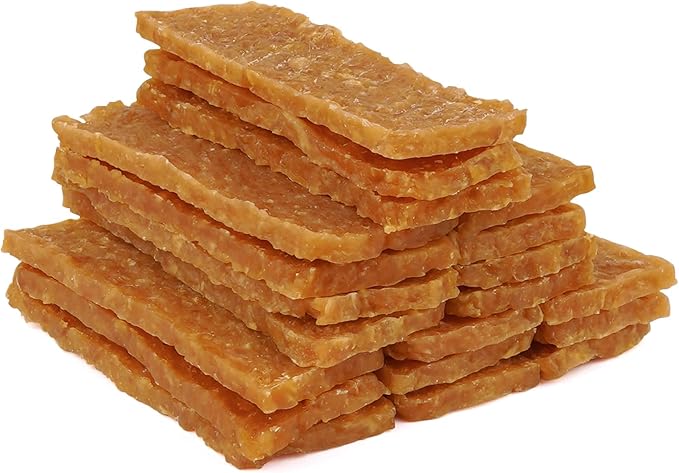 MON2SUN Dog Treats Chicken Jerky Pumpkin Flavor, Rawhide-Free, Gluten-Free, Healthy Jerky Snacks for Small Dogs, 10.6 oz