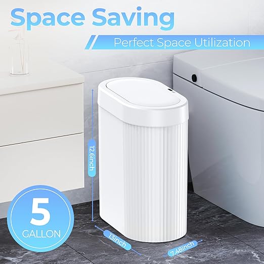 5 Gallon Bathroom Trash Can