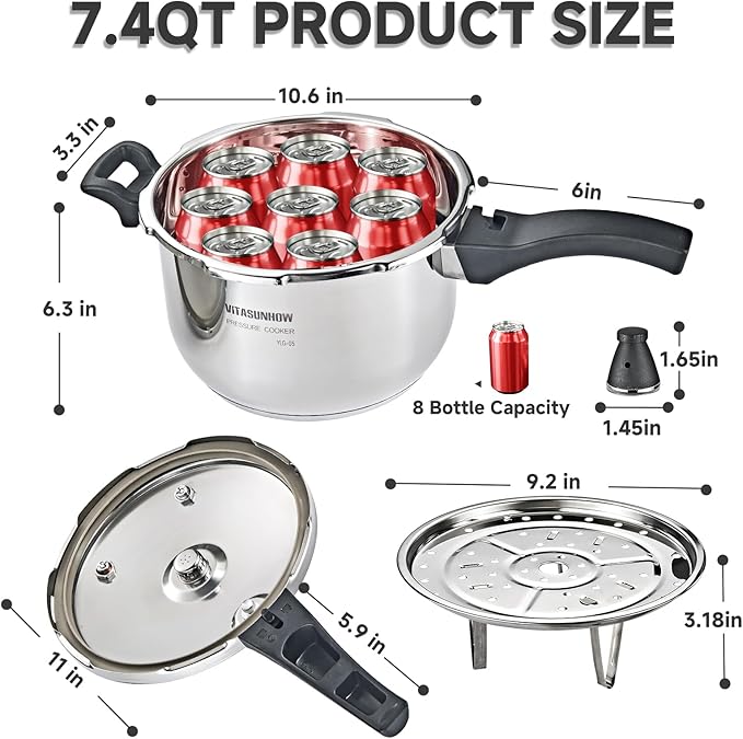 Stainless Steel Pressure Cooker