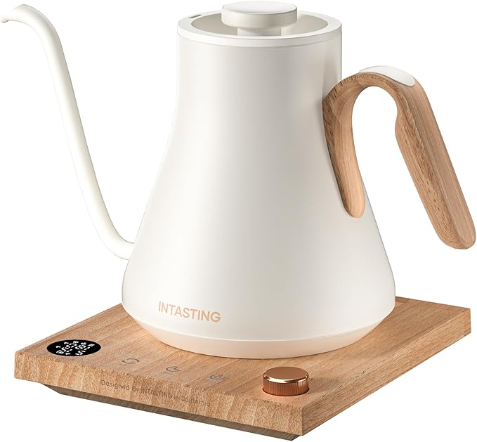 Electric Kettle, Gooseneck Electric Kettle, ±1℉ Precise Temperature Control
