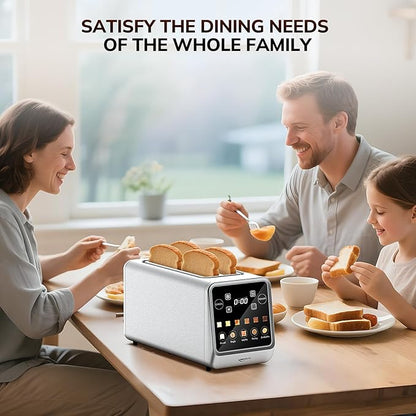 Keenstone Toaster 4 Slice, Digital Smart Toaster
