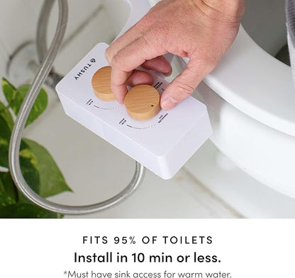 TUSHY 3.0 Spa Bidet Attachment. Cool to Warm Water. It's Time to Replace Toilet