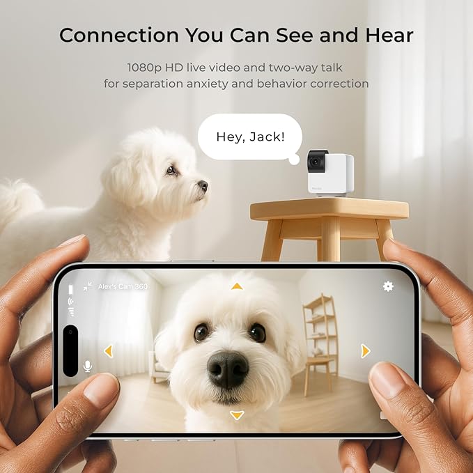 Petcube Cam 360 The Pack of 3 Camera | Ultimate Interactive WiFi Pet and Home