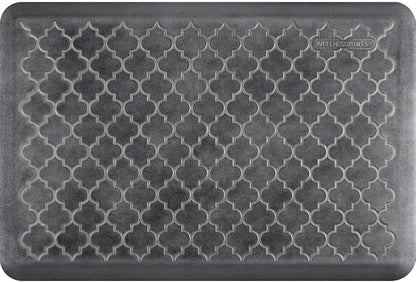 WellnessMats Trellis Collection Anti-Fatigue Floor Mat, Polyurethane – Ergonomic Support Pad for Home, Kitchen, Garage, Office Standing Desk – Water Resistant - Made in USA