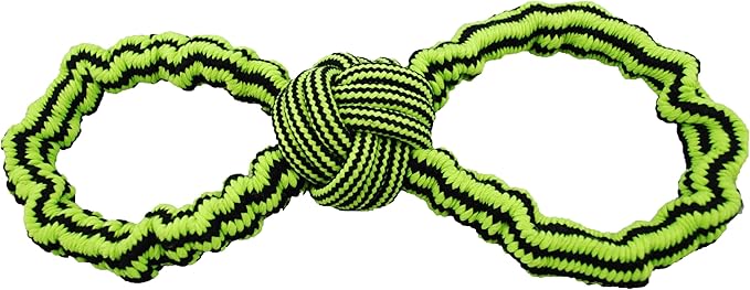 Jolly Pets Knot-N-Chew Small/Medium Gentle Tugger Rope Dog Toy