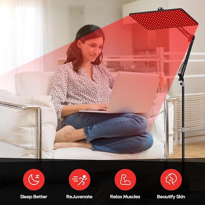 Morfone Advanced Red Light Therapy Lamp
