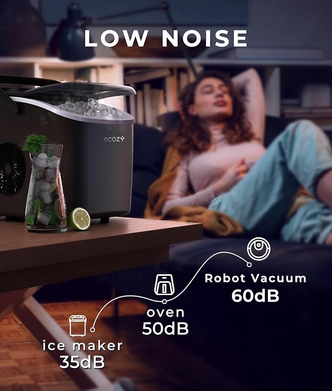 ecozy Portable Countertop Ice Maker