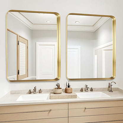 Fabuday Gold Bathroom Mirror