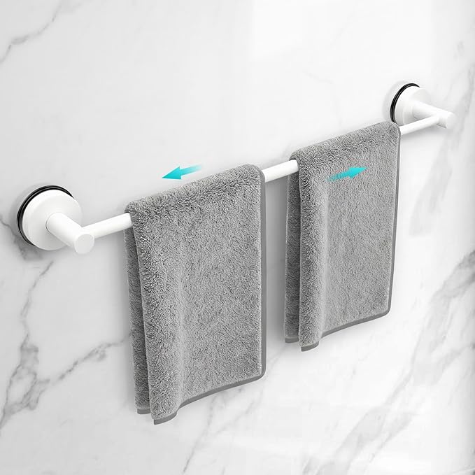 Adjustable Suction Cup Towel Bar