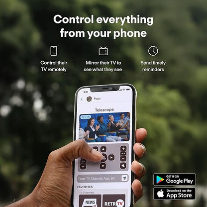 JubileeTV Remote Care System for Seniors — Stay Connected Through Their TV |