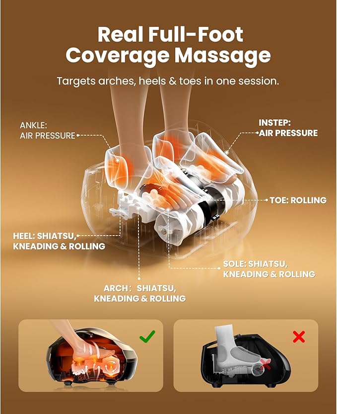 BOB AND BRAD Foot Massager Machine