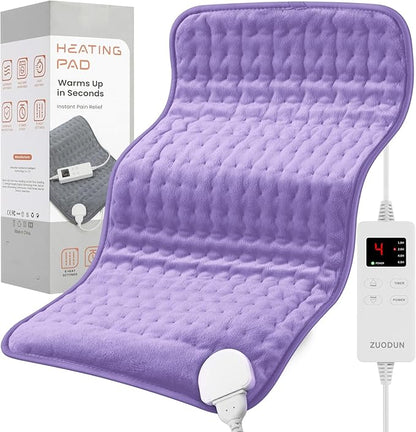 Heating Pad for Women Cramps and Back Pain Relief, Electric Heat Pad