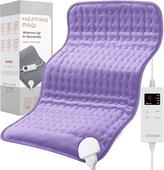 Heating Pad for Women Cramps and Back Pain Relief, Electric Heat Pad