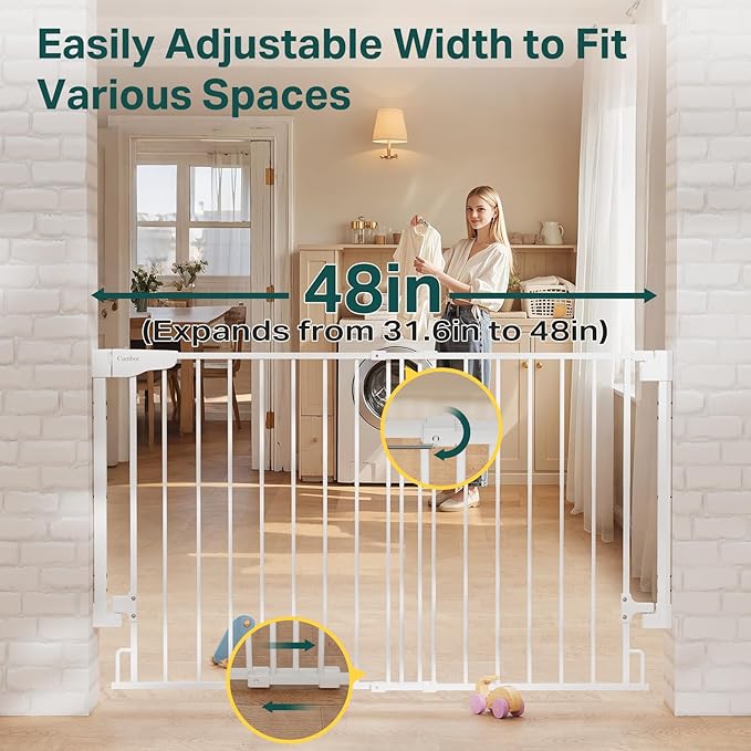 Cumbor Expandable 31.6-48" Baby Gate